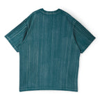 A Bathing Ape Brush College Relaxed Fit Tee M (Green)