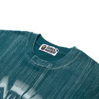A Bathing Ape Brush College Relaxed Fit Tee M (Green)