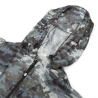 A Bathing Ape Multi Pixel Camo Mesh Hoodie Jacket M (Black)