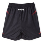 A Bathing Ape Ape Flame Monogram Jacquard Relaxed Fit Football Shorts M (Black)
