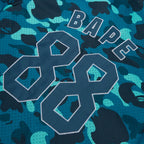 A Bathing Ape Color Camo Warm Up Ss Shirt M (Green)