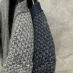Thom Browne Snowflake Chunky Knit Cardigan