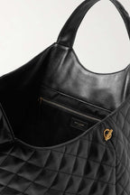 SAINT LAURENT Icare extra large embellished quilted leather tote60 × 39 × 8 cm