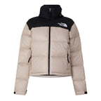 North Face Womens 1996 Retro Nuptse Water Resistant Goose Down Short Puffer Jacket