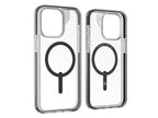 ZAGG Santa Cruz Snap iPhone 15 Pro Max Case - Clear / Black