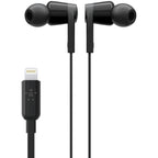 Belkin SOUNDFORM Wired Earbuds with Lightning Connector - G3H0001btBLK