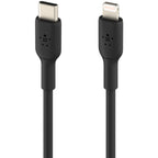 Belkin BoostCharge USB-C to Lightning Cable (1 meter / 3.3 foot, Black) - CAA003BT1MBK