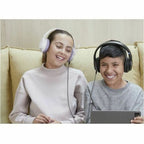 Belkin Wireless Over-Ear Headset for Kids with Mic - On-Ear Earphones for iPhone, iPad, Fire Tablet & More - Black - AUD006btBLK