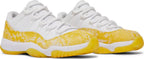 Jordan 11 Retro Low - Yellow Snakeskin