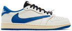 Jordan 1 Retro Low - Sail Military Blue (Fragment x Travis Scott)