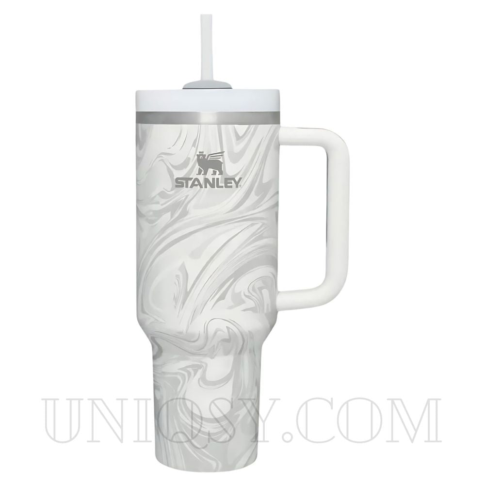 Pink Stanley 40 OZ Quencher Tumbler Cup