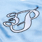 3.Paradis Doves Varsity Jacket (Sky blue)