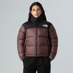 North Face Womens 1996 Retro Nuptse Water Resistant Goose Down Short Puffer Jacket