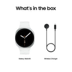 Samsung Galaxy Watch8 Aluminum Case Smartwatch with Sport Band - Bluetooth