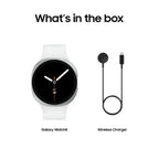Samsung Galaxy Watch8 Aluminum Case Smartwatch with Sport Band - Bluetooth