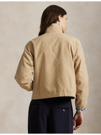 RALPH LAUREN WOMEN Cotton Canvas Jacket Vintage Khaki