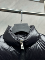 109830  New striped glossy down jacket Top quliaty 1:1 clothing