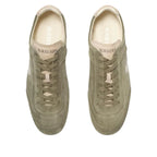 Burberry Leather Knight Runner Sneakers 'Airforce Green Tawny Beige' 81274751
