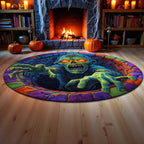 Zombie Halloween 3D Printed Rug UKHM5230903