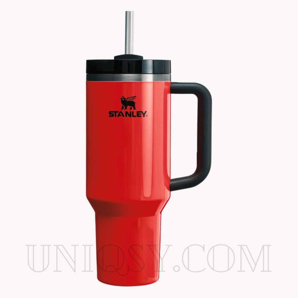 Pink Stanley 40 OZ Quencher Tumbler Cup