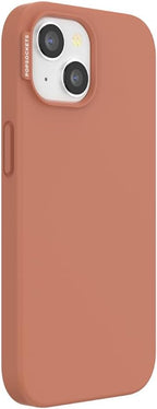PopSockets iPhone 15 Phone Case with MagSafe, Wireless Charging Compatible, Neutral - Terra-Cotta