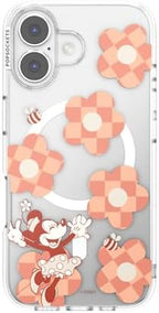 PopSockets iPhone 17 Phone Case with MagSafe, Wireless Charging Compatible, Disney - Mn Checker Fl