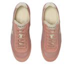 (WMNS) Burberry Leather Knight Runner Sneakers 'Dusky Rose Dove Beige' 81278051