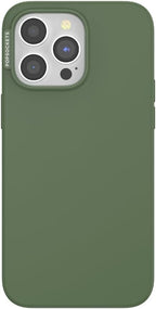 PopSockets iPhone 15 Pro Max Phone Case with MagSafe, Wireless Charging Compatible, Green - Olive