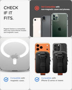Spigen for MagSafe Wallet Magnetic Pouch Organizer, Tintap Zip V2 MagFit