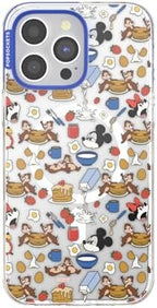 PopSockets iPhone 14 Pro Max Phone Case with MagSafe, Wireless Charging Compatible, Disney - Mickey's Buffet