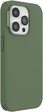 PopSockets iPhone 15 Pro Phone Case with MagSafe- Olive | Magnetic, Wireless Charging, Camera & Drop Protection, Green, Teal, Turquoise, iPad, Removable, Popper