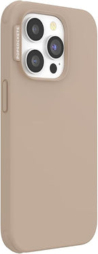 PopSockets iPhone 14 Pro Phone Case with MagSafe- Latte | Magnetic, Wireless Charging, Camera & Drop Protection, Western, Boho, Aesthetic, Phone, Women