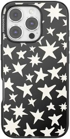 PopSockets iPhone 16 Pro Phone Case with MagSafe- Starstruck | Magnetic, Wireless Charging, Camera & Drop Protection, Electronic Accessories, For iPad/Kindle/iPhone/Android