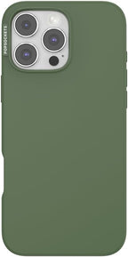 PopSockets iPhone 16 Pro Max Phone Case with MagSafe, Wireless Charging Compatible, Green - Olive