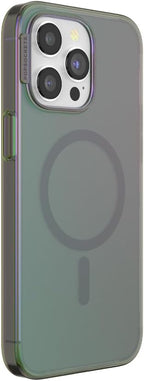 PopSockets iPhone 15 Pro Max Phone Case with MagSafe, Wireless Charging Compatible, Green - Nightshade