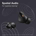 Beats Studio Buds + True Wireless Noise Cancelling Earbuds - Black/Gold - MQLH3LL/A