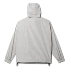 A Bathing Ape Solid Color Nylon Hooded Jacket (Gray)