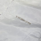 A Bathing Ape Solid Color Nylon Hooded Jacket (Gray)