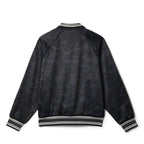 A Bathing Ape Solid Camo Bathing Ape Logo Relaxed Fit Track Jacket (Black)
