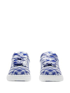 Burberry Box Checked Leather Sneakers