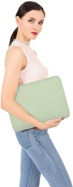 MOSISO Laptop Case 13 inch, 13 inch Laptop Sleeve Bag Compatible with MacBook Air 13 M4 M3 M2 M1 2025-2018 / Pro 13 M2 M1 2025-2016, Neoprene Computer Sleeve Bag with Small Case, Sage Green