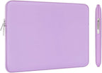 MOSISO Laptop Case 13.3 inch, 13-13.3 inch Laptop Sleeve Bag Compatible with MacBook Air/Pro 13 / Pro 14, HP Dell ASUS Lenovo Notebook, Neoprene Computer Sleeve Bag with Small Case, Purple