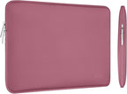 MOSISO Laptop Case 13 inch, 13 inch Laptop Sleeve Bag Compatible with MacBook Air 13 M4 M3 M2 M1 2025-2018 / Pro 13 M2 M1 2025-2016, Neoprene Computer Sleeve Bag with Small Case, Dusty Rose
