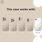 PopSockets iPhone 16/17E Phone Case with MagSafe- Spooky Book Club | Magnetic, Wireless Charging, Camera & Drop Protection, Witchy, Halloween, Horror