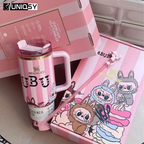 Stanley Labubu Pink 40 OZ Tumbler - Limited Edition
