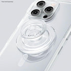 PopSockets iPhone 16 Pro Max Phone Case with MagSafe, Wireless Charging Compatible, Clear - Clear