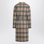 Burberry - Sand reversible wool coat