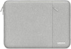 MOSISO Laptop Case 17.3 inch, 17-17.3 inch Laptop Sleeve Compatible with Dell, HP, Lenovo, Asus, Acer, Alienware, Polyester Vertical Computer Sleeve Bag with Pocket, Gray