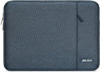 MOSISO Laptop Case 15 inch, 15 inch Laptop Sleeve Compatible with MacBook Air 15 M4 A3241 M3 A3114 M2 A2941 2025 2024 2023,Dell XPS 15,Polyester Vertical Computer Sleeve Bag with Pocket, Haze Blue