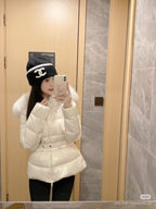 110307  Women's new hooded short down jacket   Top  quliaty 1:1  clothing
